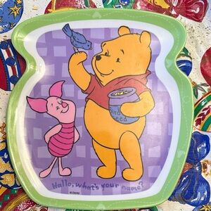 Vintage Winnie the Pooh plate